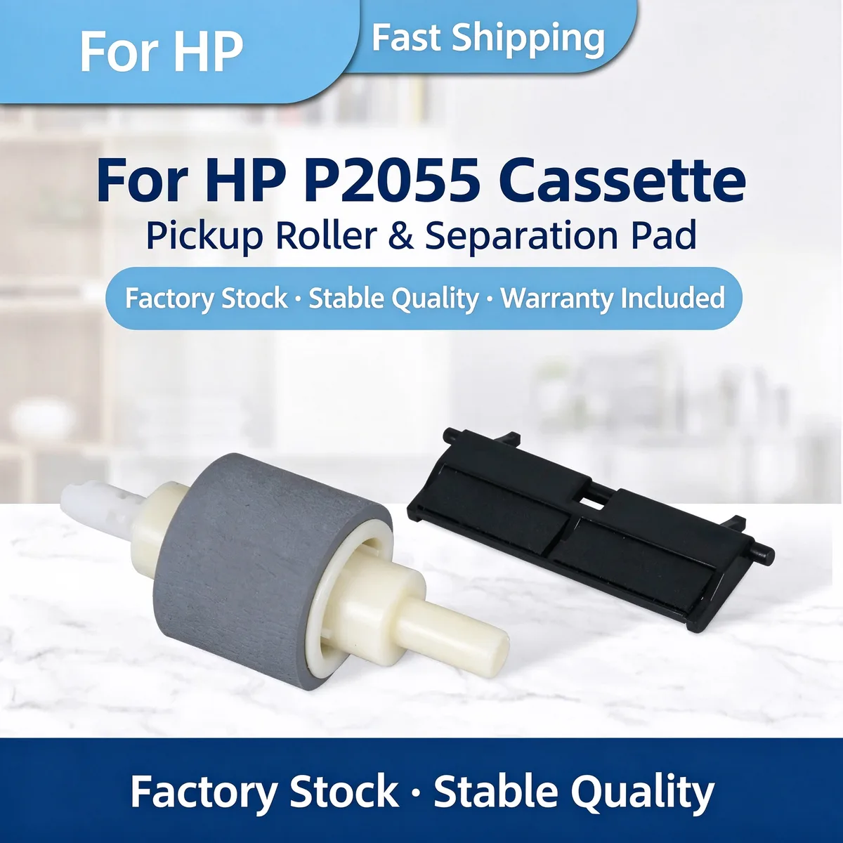 For HP P2035n Paper Pickup Roller & Separation Pad Kit view 1