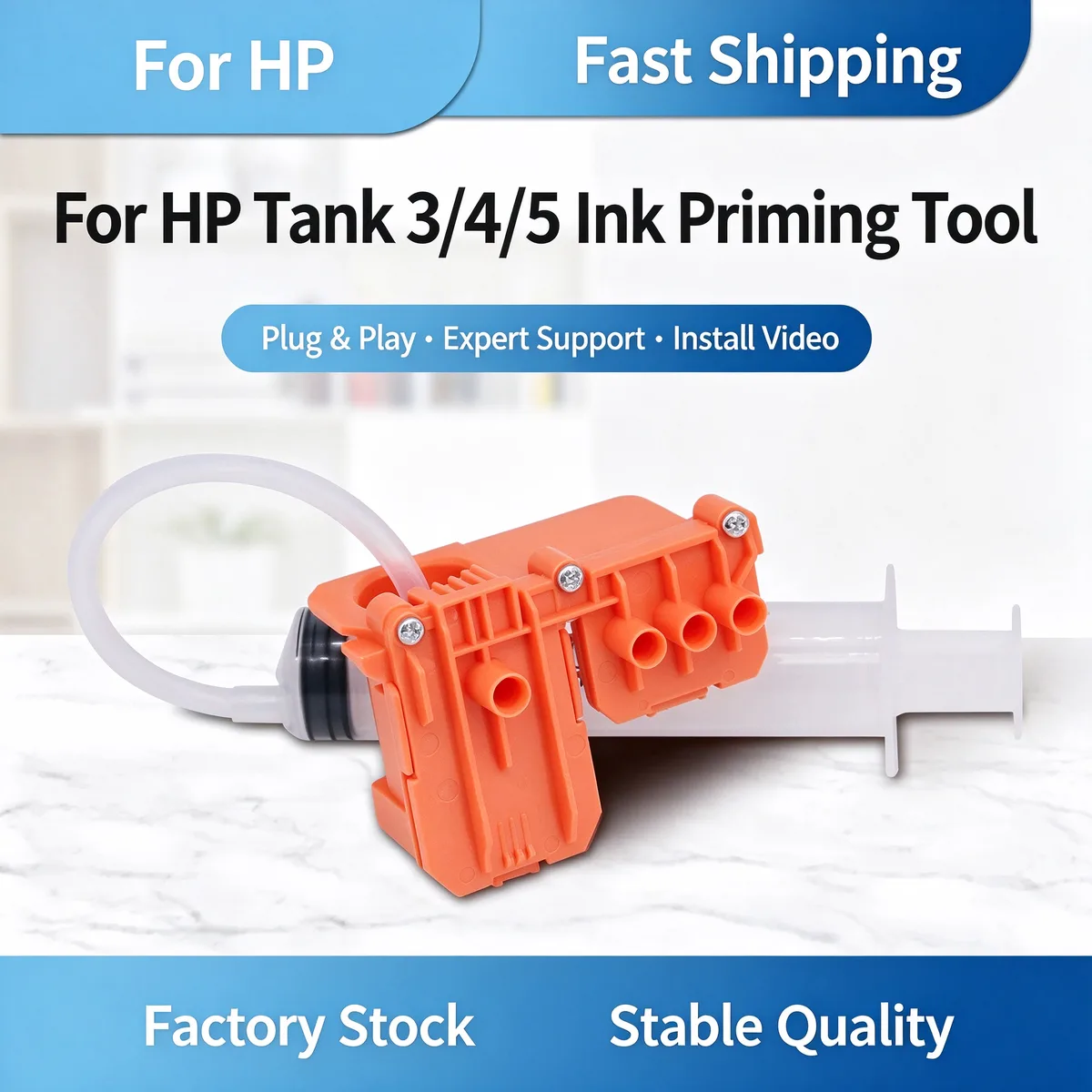 For HP Tank 118 Ink Priming Clip Kit view 1