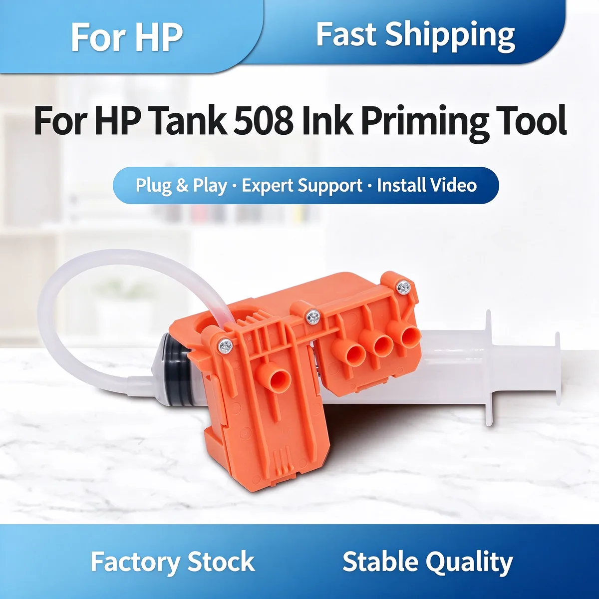 For HP Tank 508 Ink Priming Tool Kit view 1