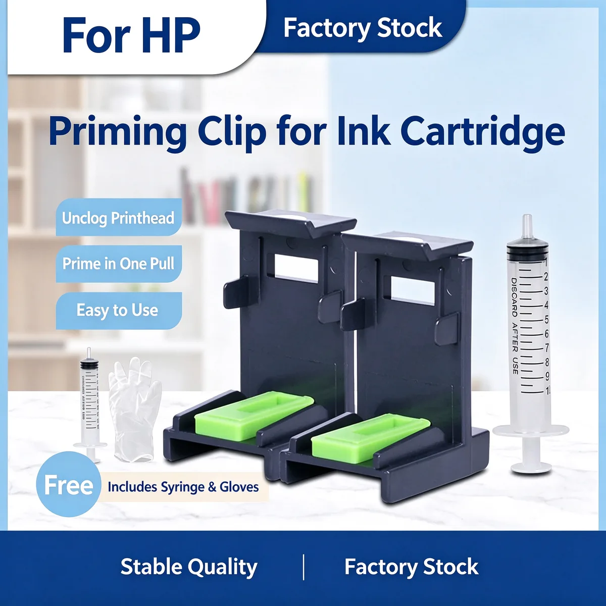 For HP Tank 508 Priming Clip Kit view 1