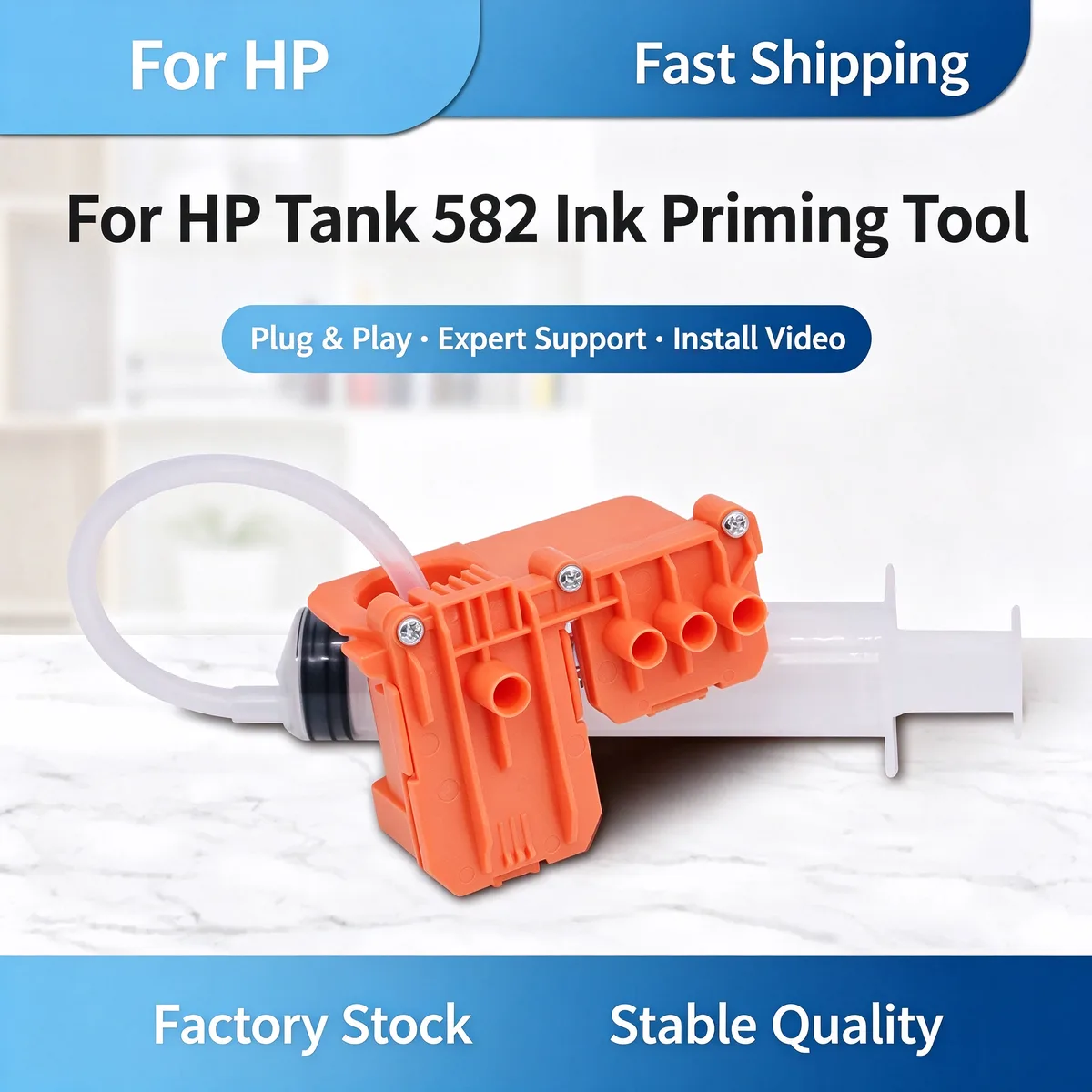 For HP Tank 582 Ink Priming Tool Kit view 1