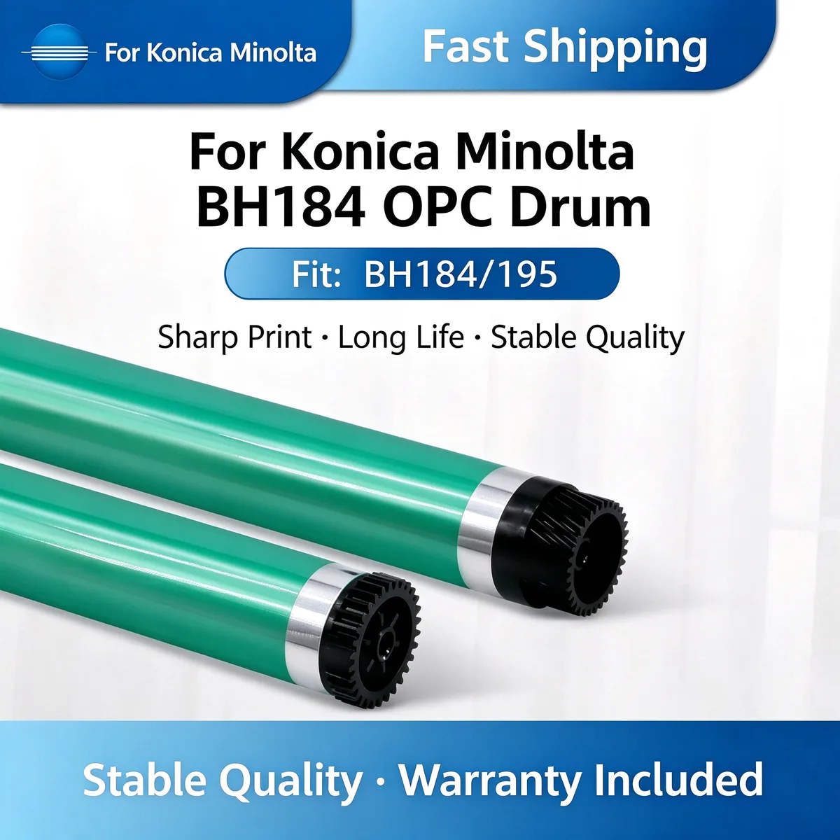 For Konica Minolta BH184 OPC Drum view 1