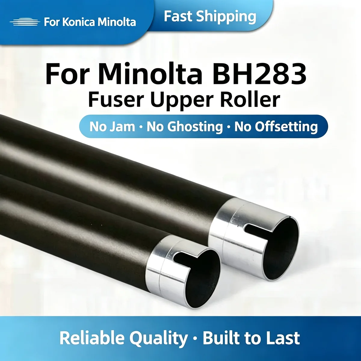 For Minolta BH283 Fuser Upper Roller view 1