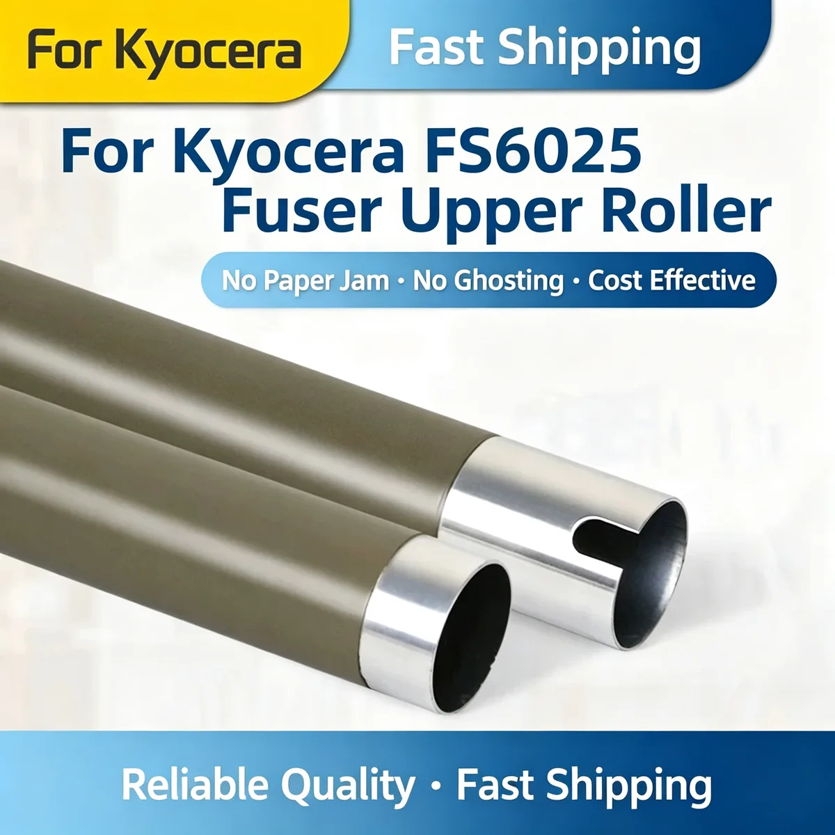 For Kyocera FS6025 Fuser Upper Roller view 1