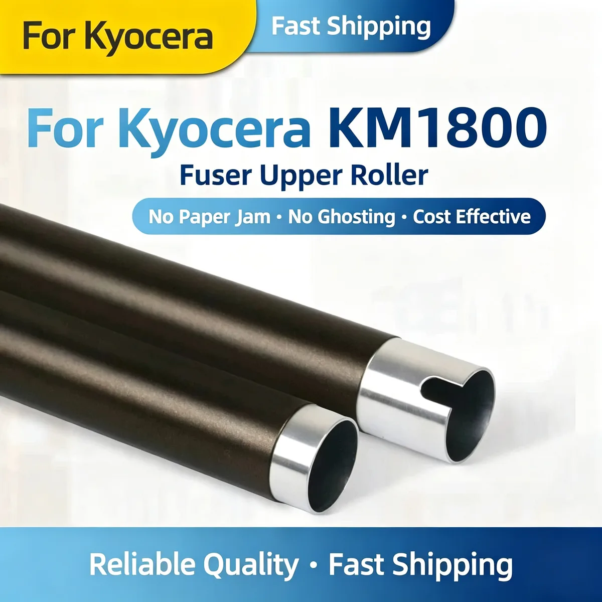 For Kyocera KM1800 Fuser Upper Roller view 1