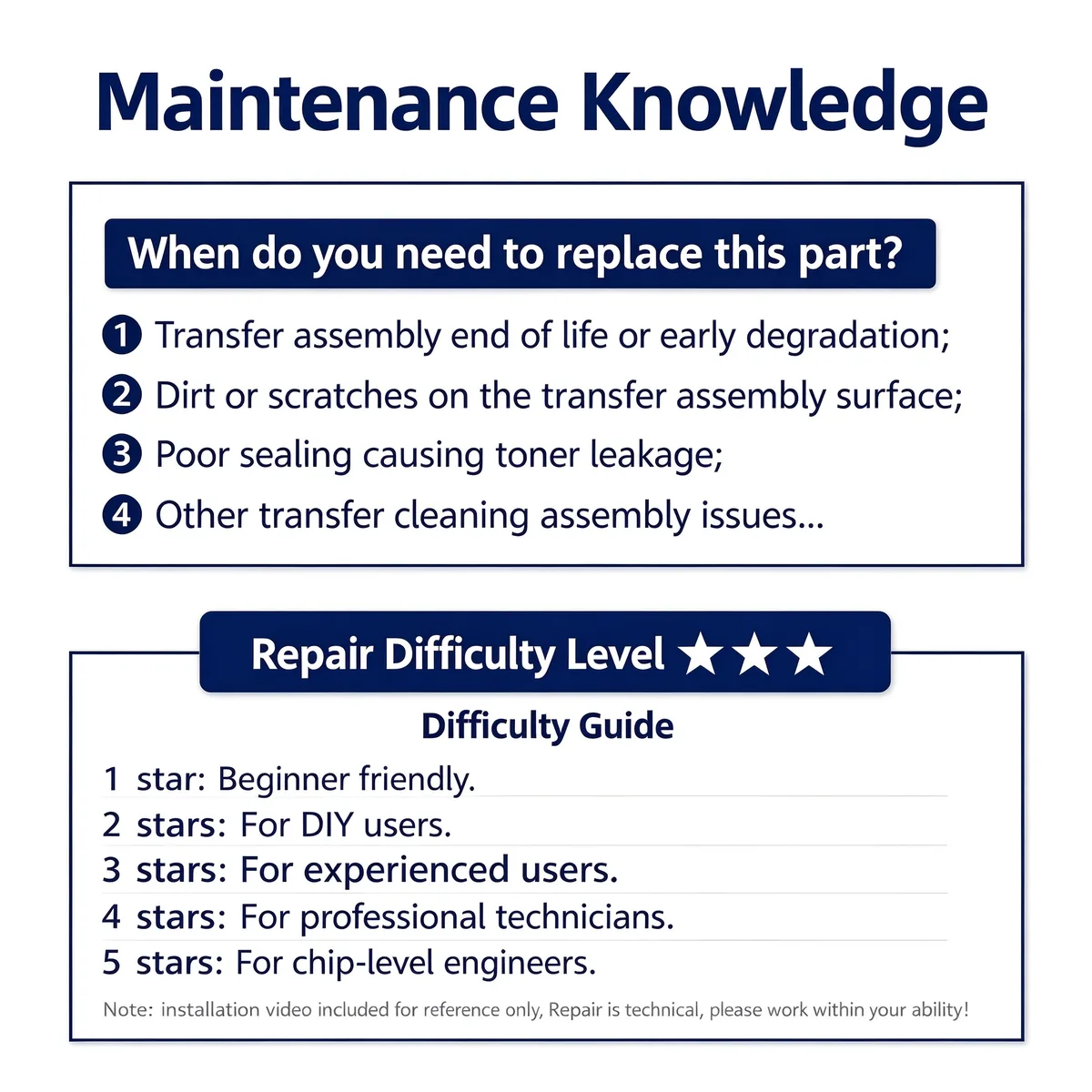 For Pantum CP2300DN Transfer Cleaning Assembly view 5