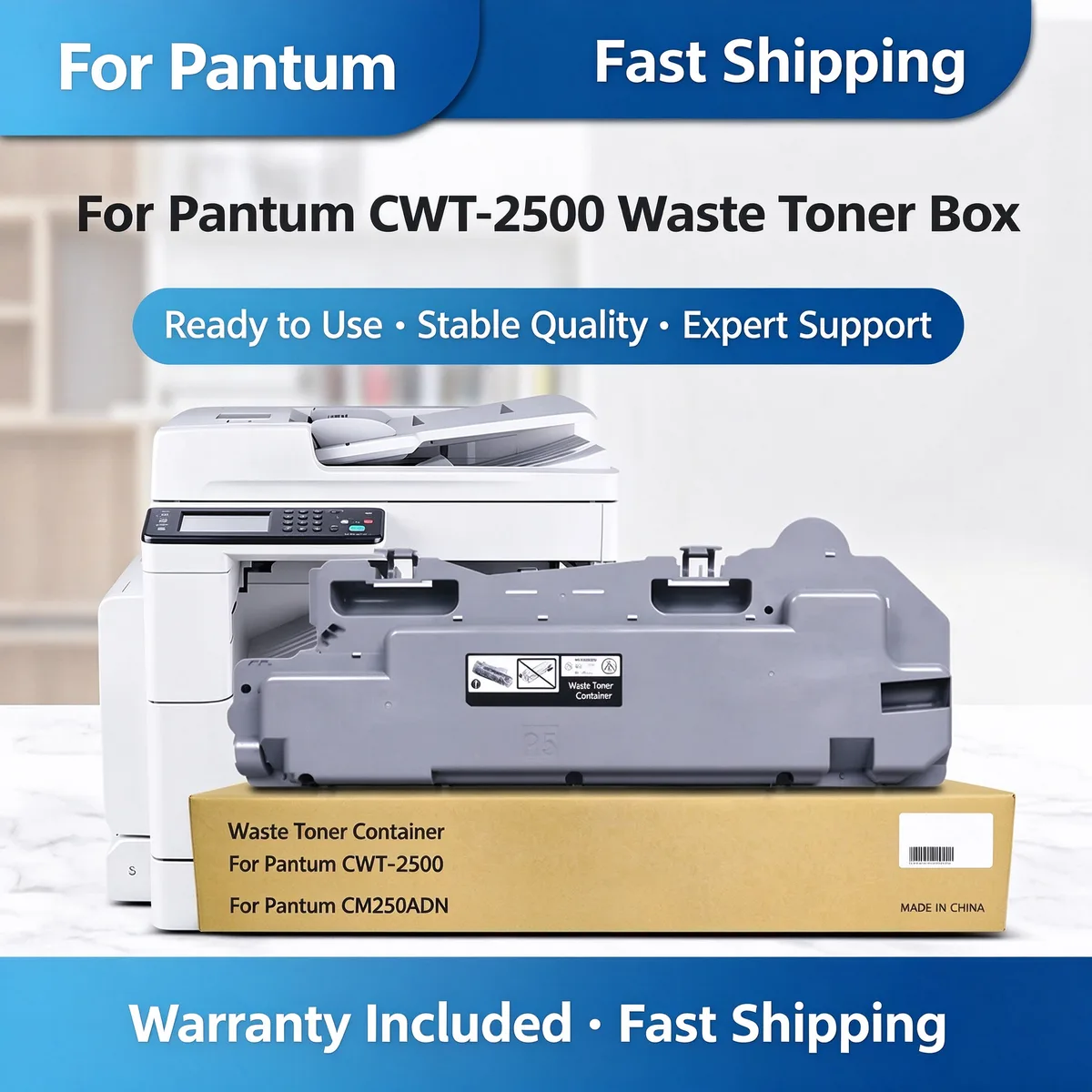 For Pantum CWT-2500 Waste Toner Box view 1