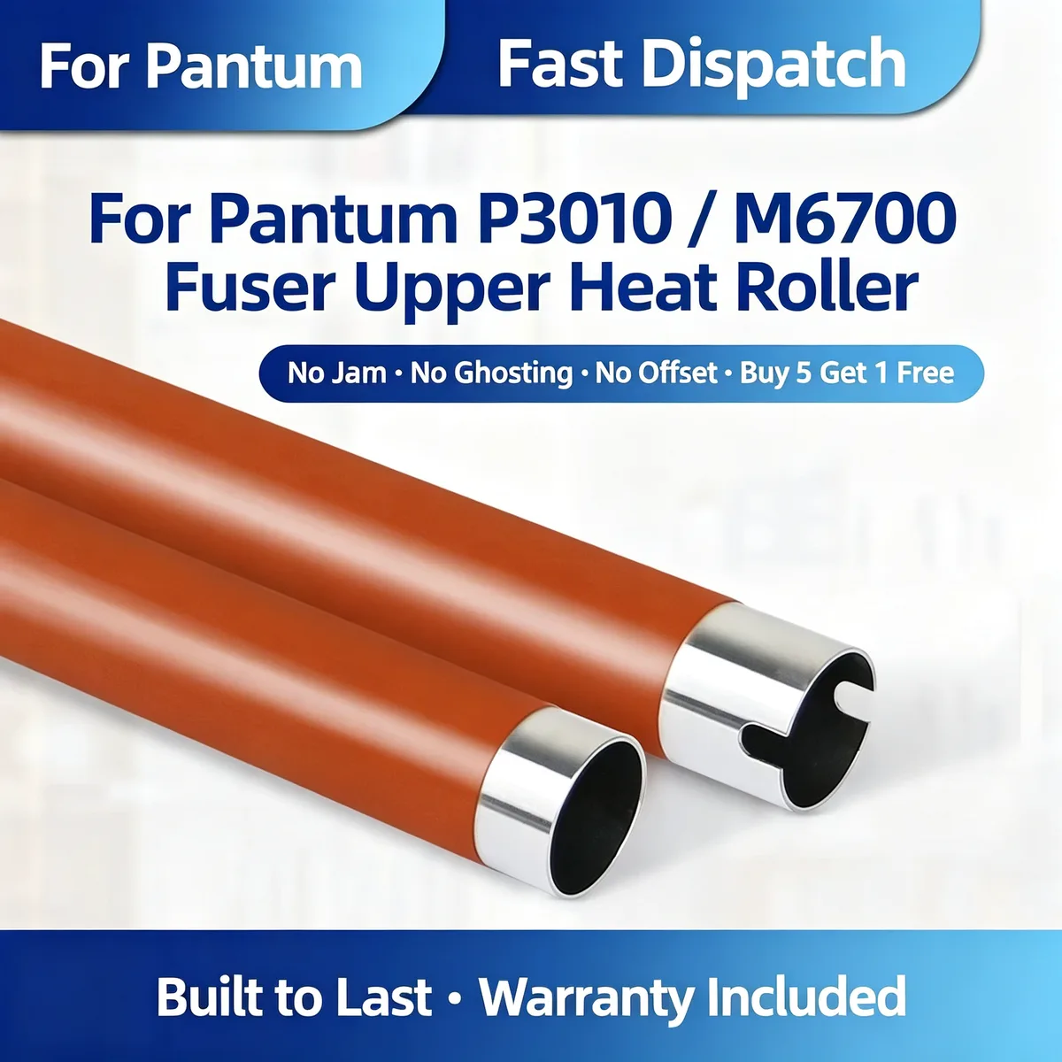 For Pantum P3010 Fuser Upper Heat Roller view 1