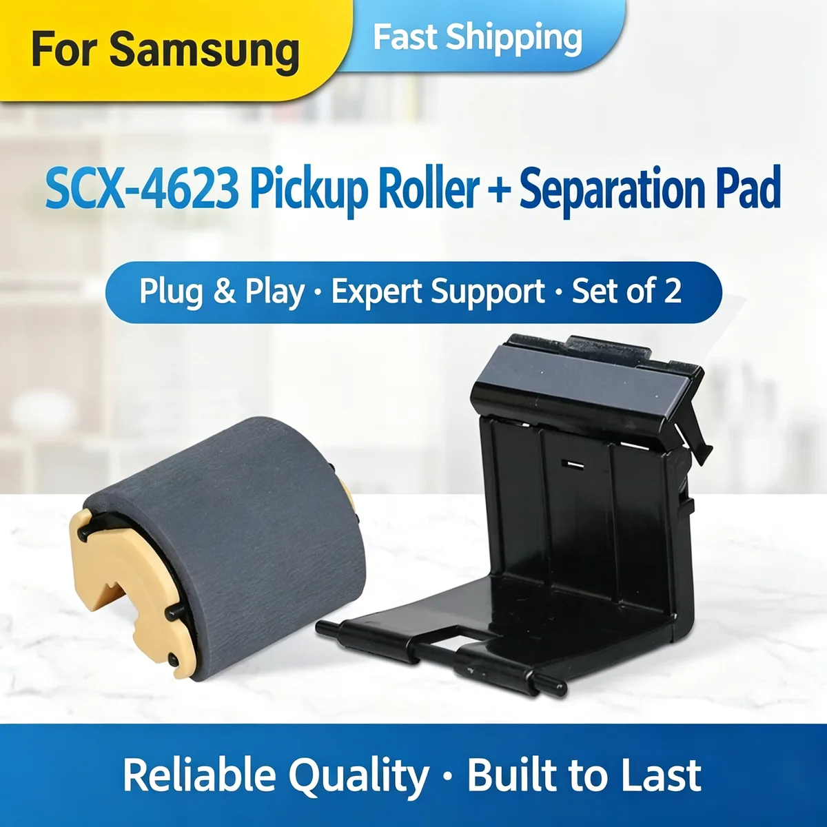 For Samsung SCX-4623 Pickup Roller + Separation Pad view 1