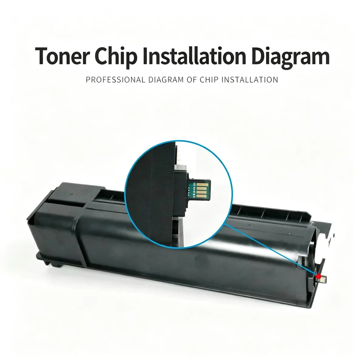 For Sharp BP-M2522R Toner Cartridge Chip view 2