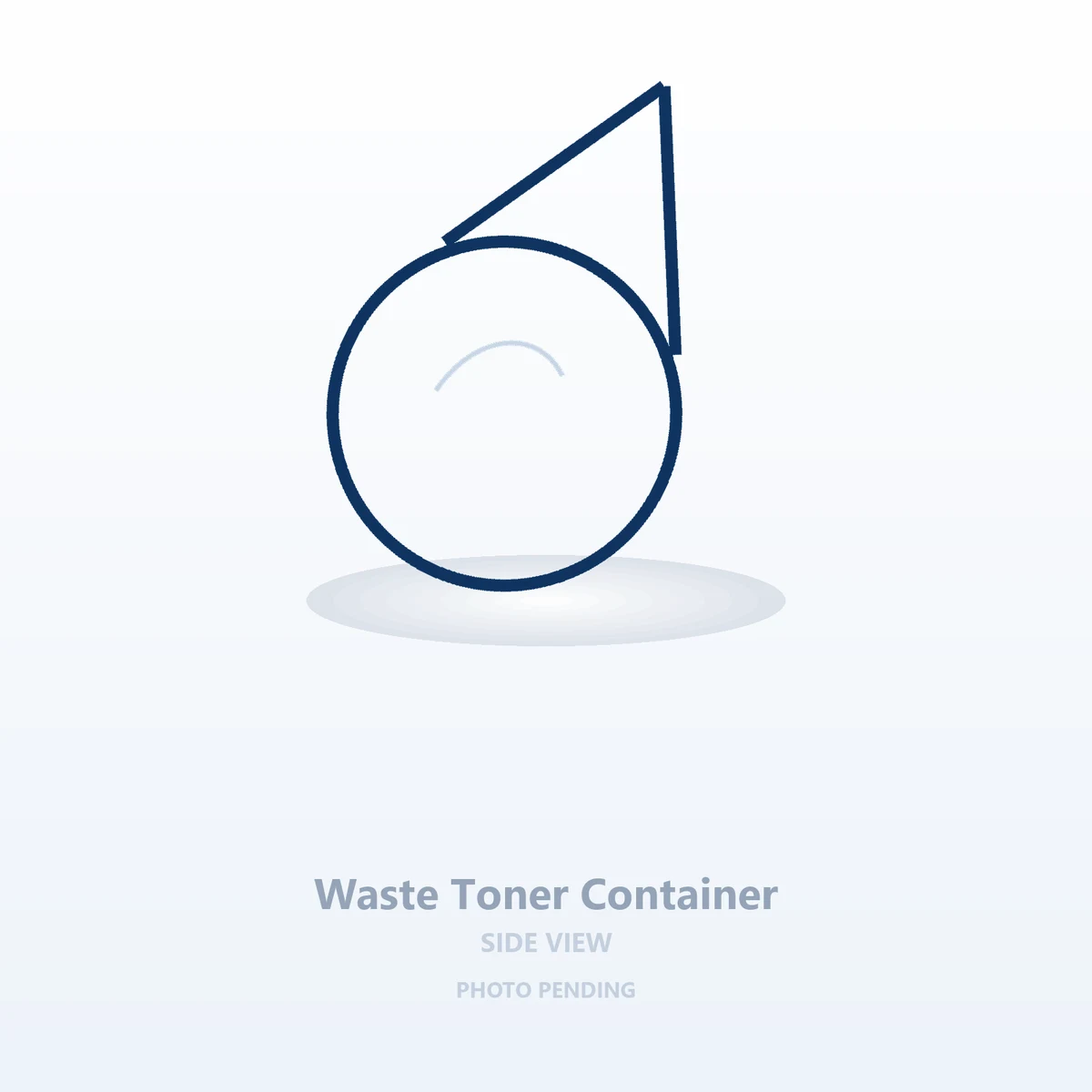 Waste Toner Container — HP Enterprise view 2