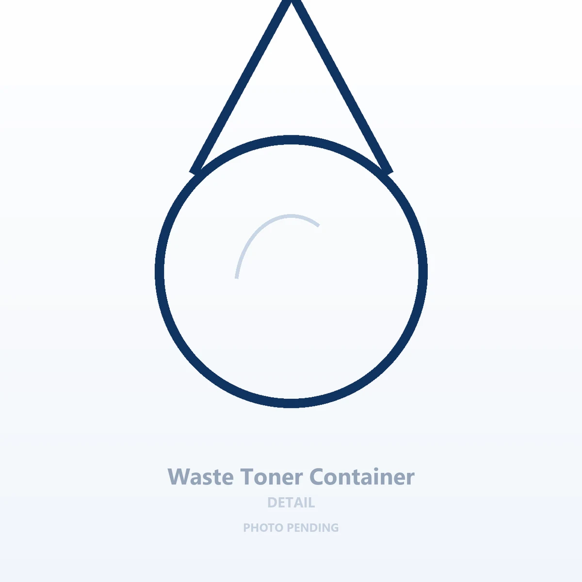 Waste Toner Container — HP Enterprise view 3